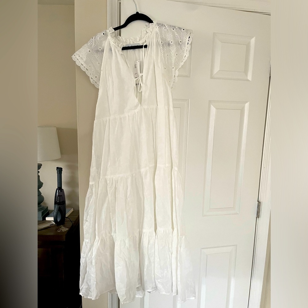 NWT En Saison White Sundresss